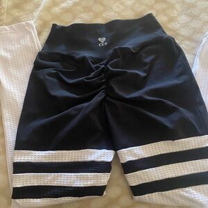 Celestial Bodiez Black and White Leggings